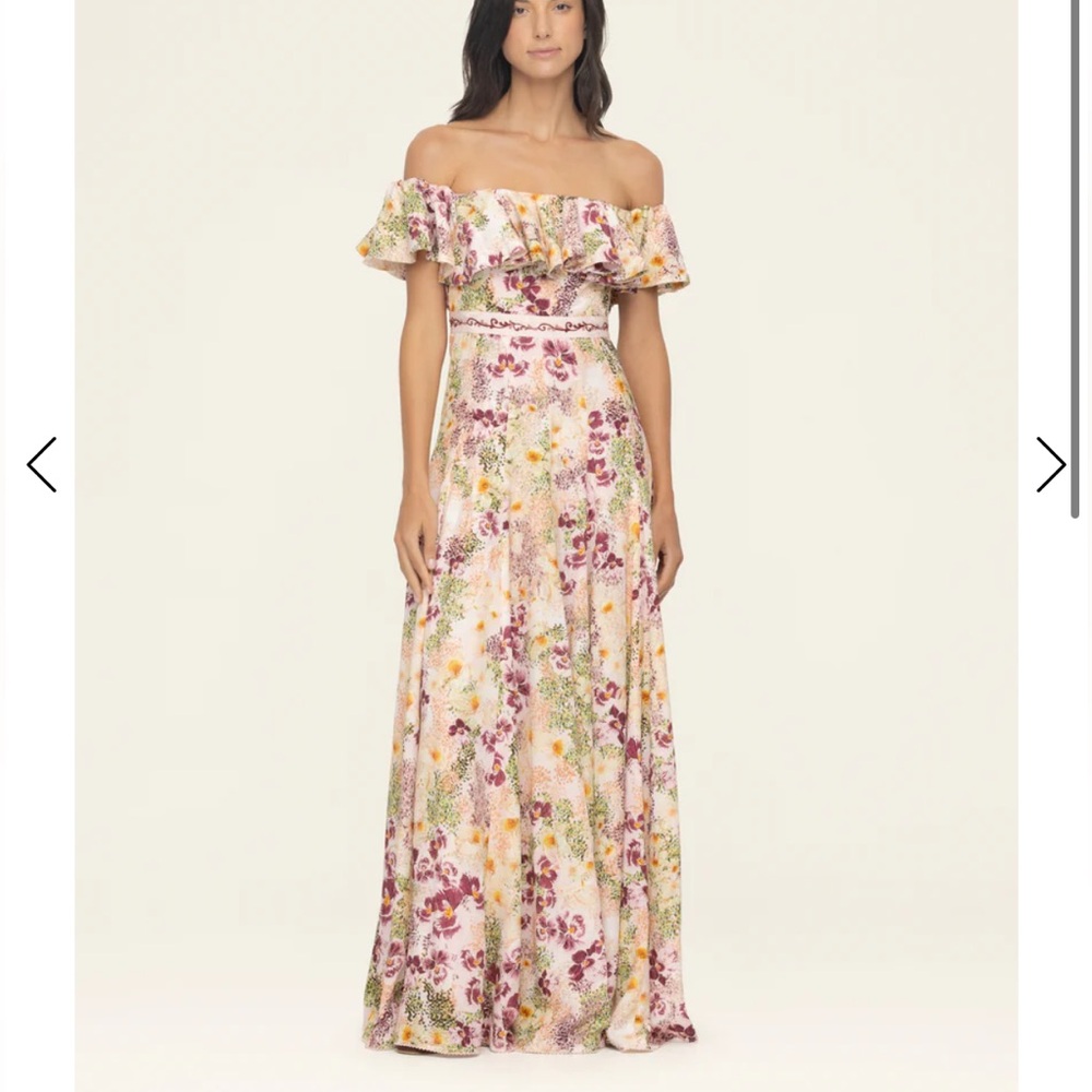 NWT Agua By Agua Bendita Floral Maxi Dress